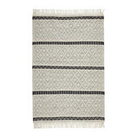 HANDWEBTEPPICH 160/230 cm Sylt  - Creme, Natur, Textil (160/230cm) - Linea Natura