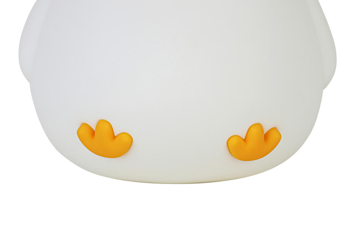 NOČNÉ SVETLO, 11,5/11,2/10,2 cm - biela, Trend, plast (11,5/11,2/10,2cm) - Novel