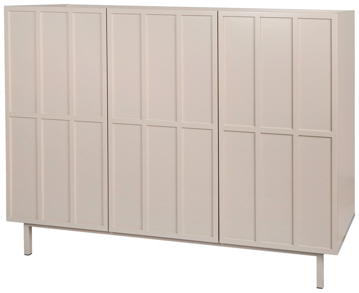 SIDEBOARD Velin  in 120/89/40 cm  - Braun, Design, Holzwerkstoff/Metall (120/89/40cm) - Livetastic