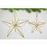 CHRISTBAUMANHÄNGER 2ER SET Goldfarben - Goldfarben, Metall CHRISTBAUMANHÄNGER 2ER SET Goldfarben - Goldfarben, Metall
