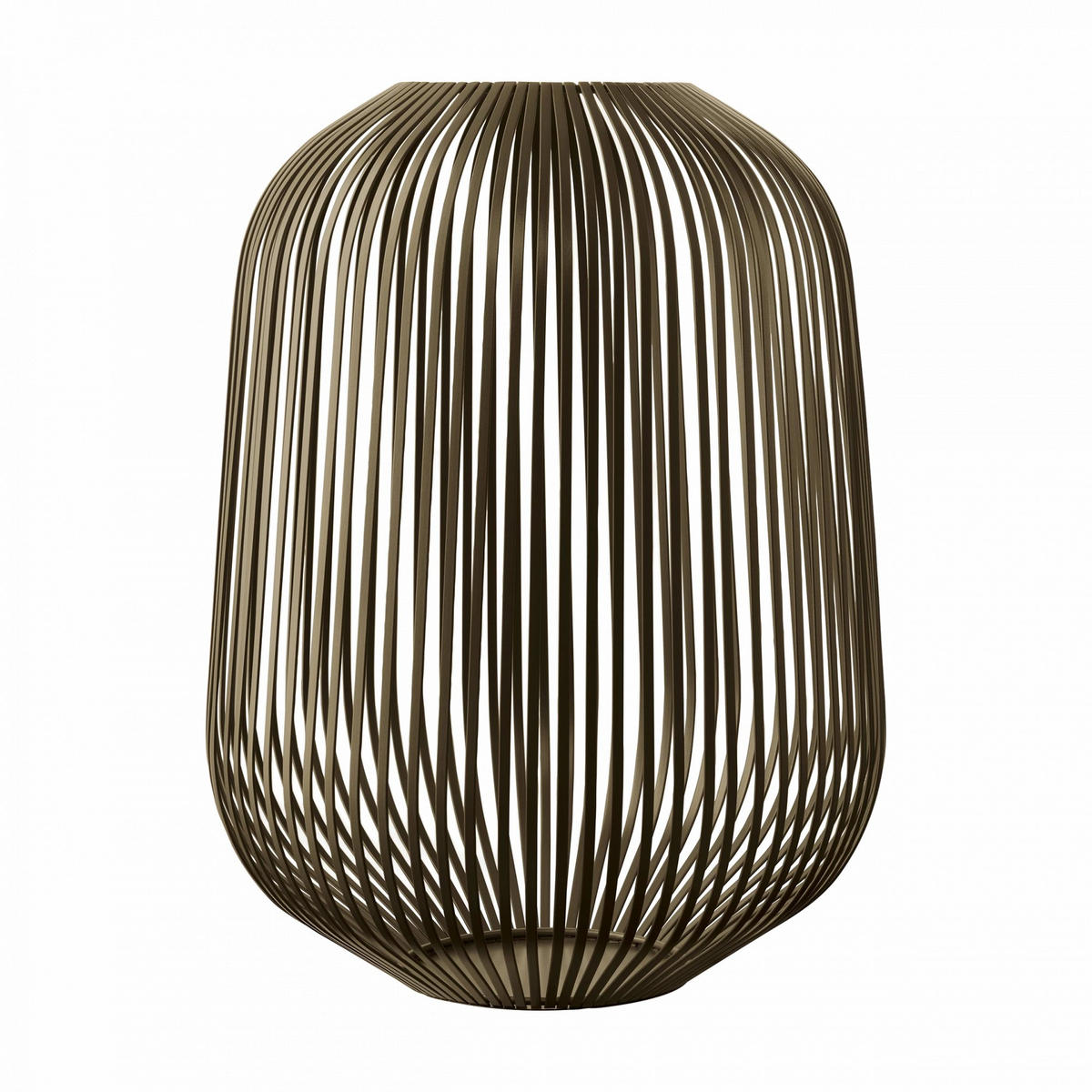 LATERNE - Graubraun, LIFESTYLE, Metall (33/45cm) - Blomus
