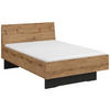 BETT 120/200 cm Graphitfarben, Eichefarben, Eiche Artisan  - Eichefarben/Graphitfarben, Trend (120/200cm) - Stylife
