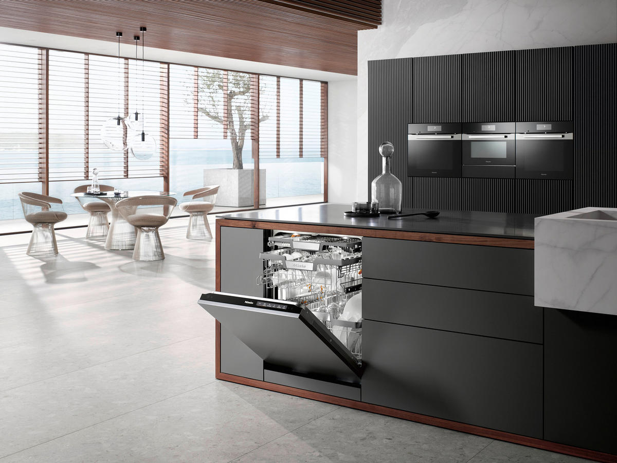 EINBAUBACKOFEN H 7364 BP  - Edelstahlfarben, Basics, Glas/Metall (59,5/59,6/56,9cm) - Miele