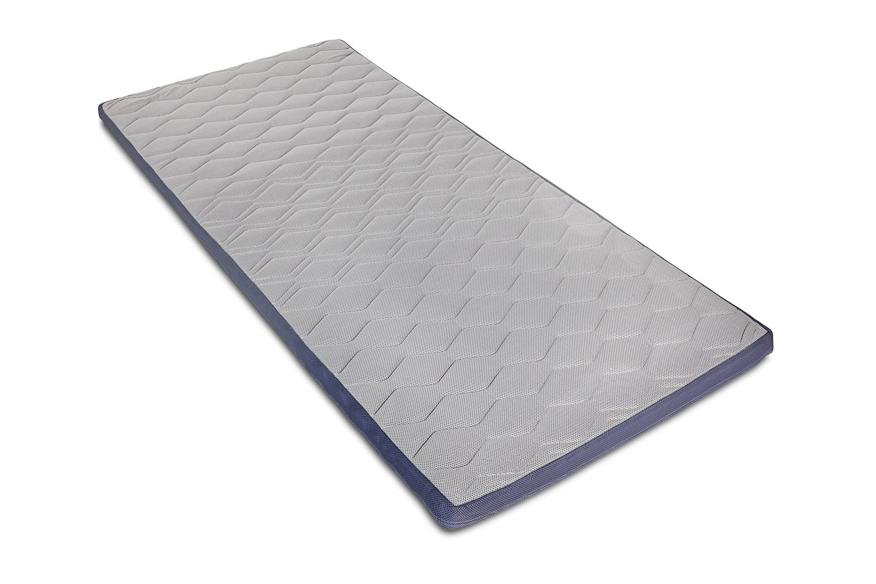TOPPER 90/200 cm Höhe ca.  - Dunkelgrau, Basics, Textil (90/200cm) - MID.YOU
