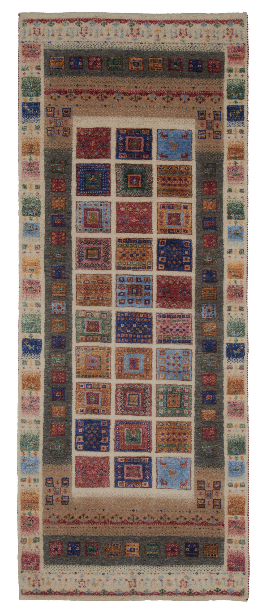 ORIENTTEPPICH 80/200 cm Bahar Multicolor  - Multicolor, LIFESTYLE, Textil (80/200cm) - Cazaris