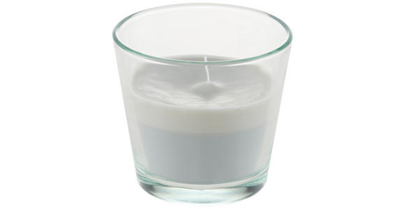 KERZE IM GLAS - Violett/Flieder, Basics, Glas/Naturmaterialien (9/8,2cm) - Ambia Home
