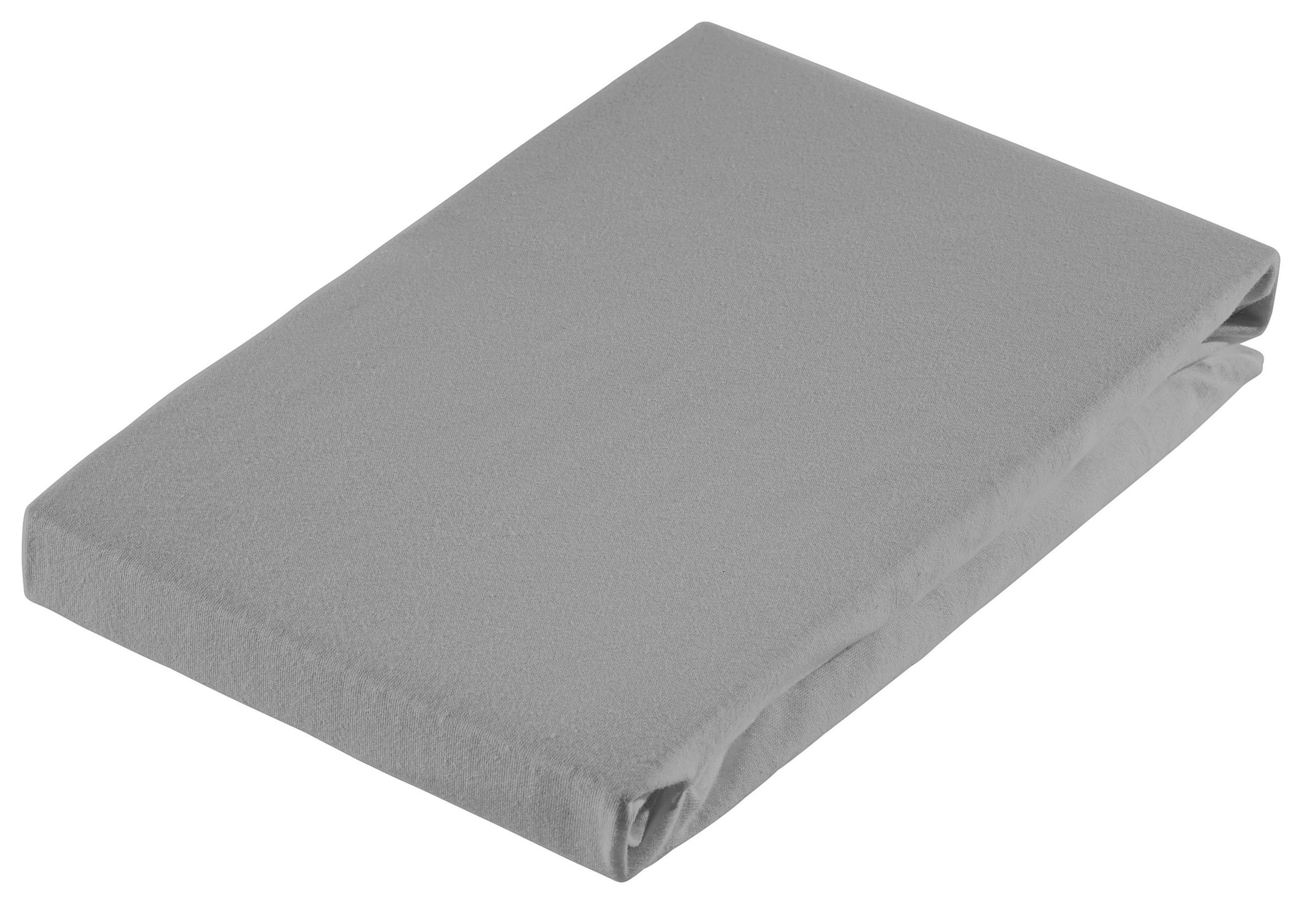 SPANNLEINTUCH Jersey  - Grau, Textil (100/220/30cm) - Dieter Knoll