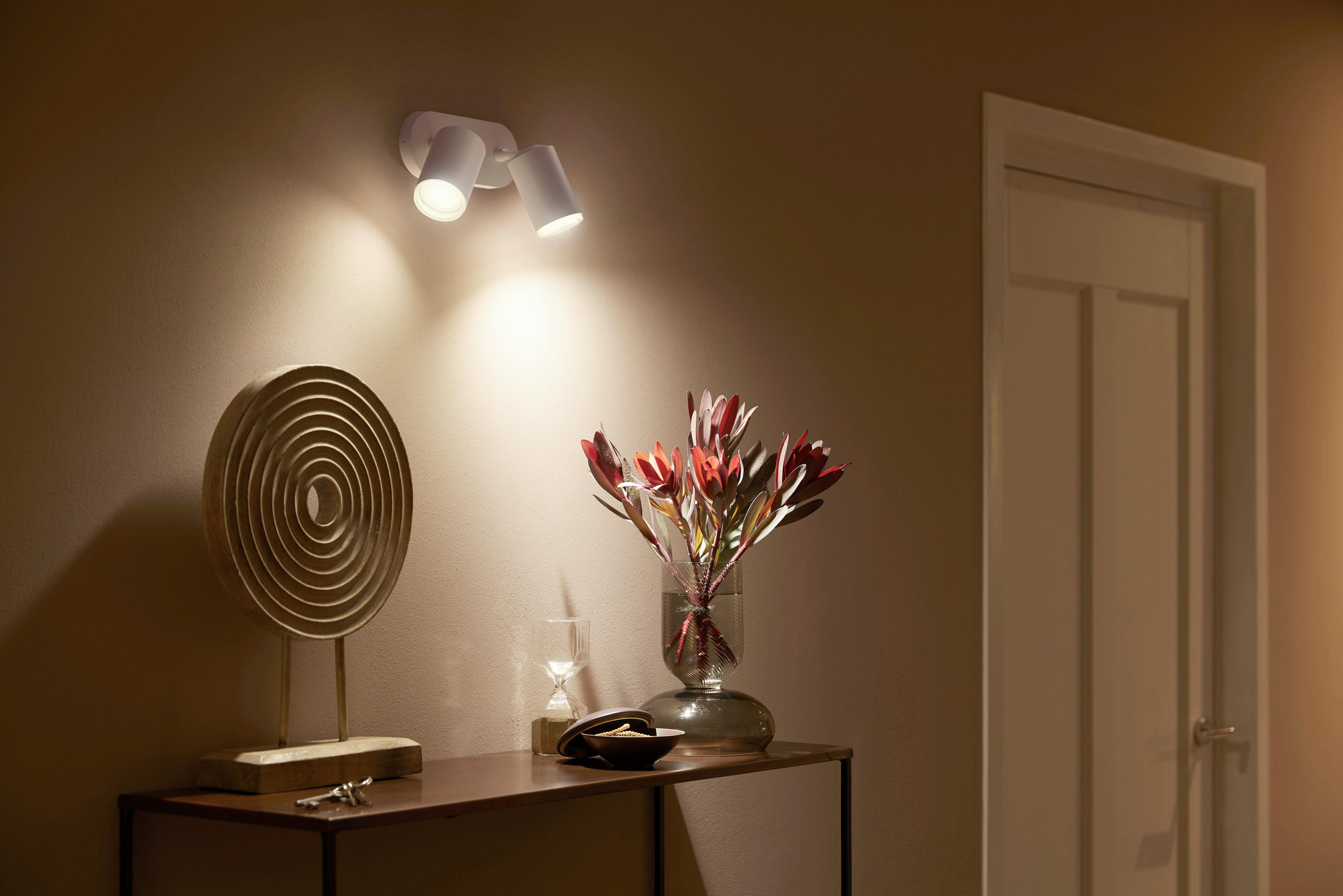 LED-SPOTKOPF - Weiss, Konventionell, Metall (19,5/8/15,3cm) - Philips HUE