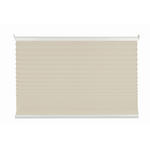 PLISSEE 100/130 cm  - Sandfarben, Basics, Textil (100/130cm) - Homeware