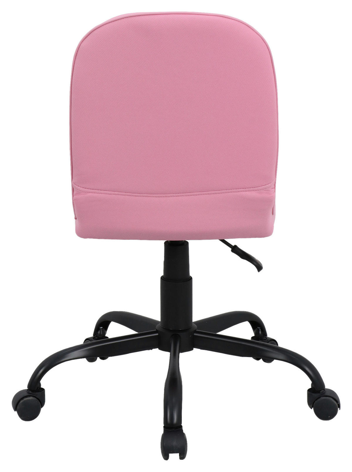 DREHSTUHL Webstoff Schwarz, Pink  - Pink/Schwarz, MODERN, Textil/Metall (42/95/54cm) - MID.YOU