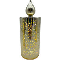 LED-KERZE  - Goldfarben, LIFESTYLE, Glas (7,5/20,5cm) - X-Mas