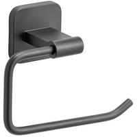 TOILETTENPAPIERHALTER - Schwarz, KONVENTIONELL, Metall (14/6,5/10cm) - Wenko