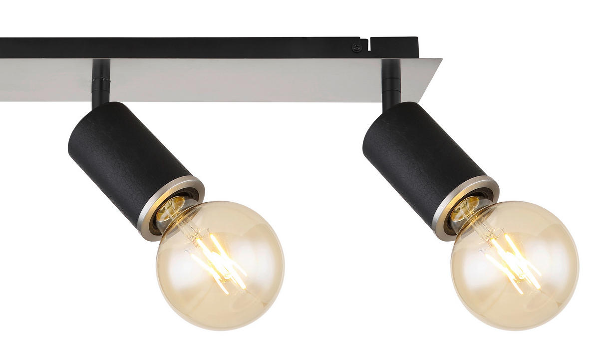 SPOTLIGHT 80/10/18 cm   - svart, Basics, metall/trä (80/10/18cm) - Globo