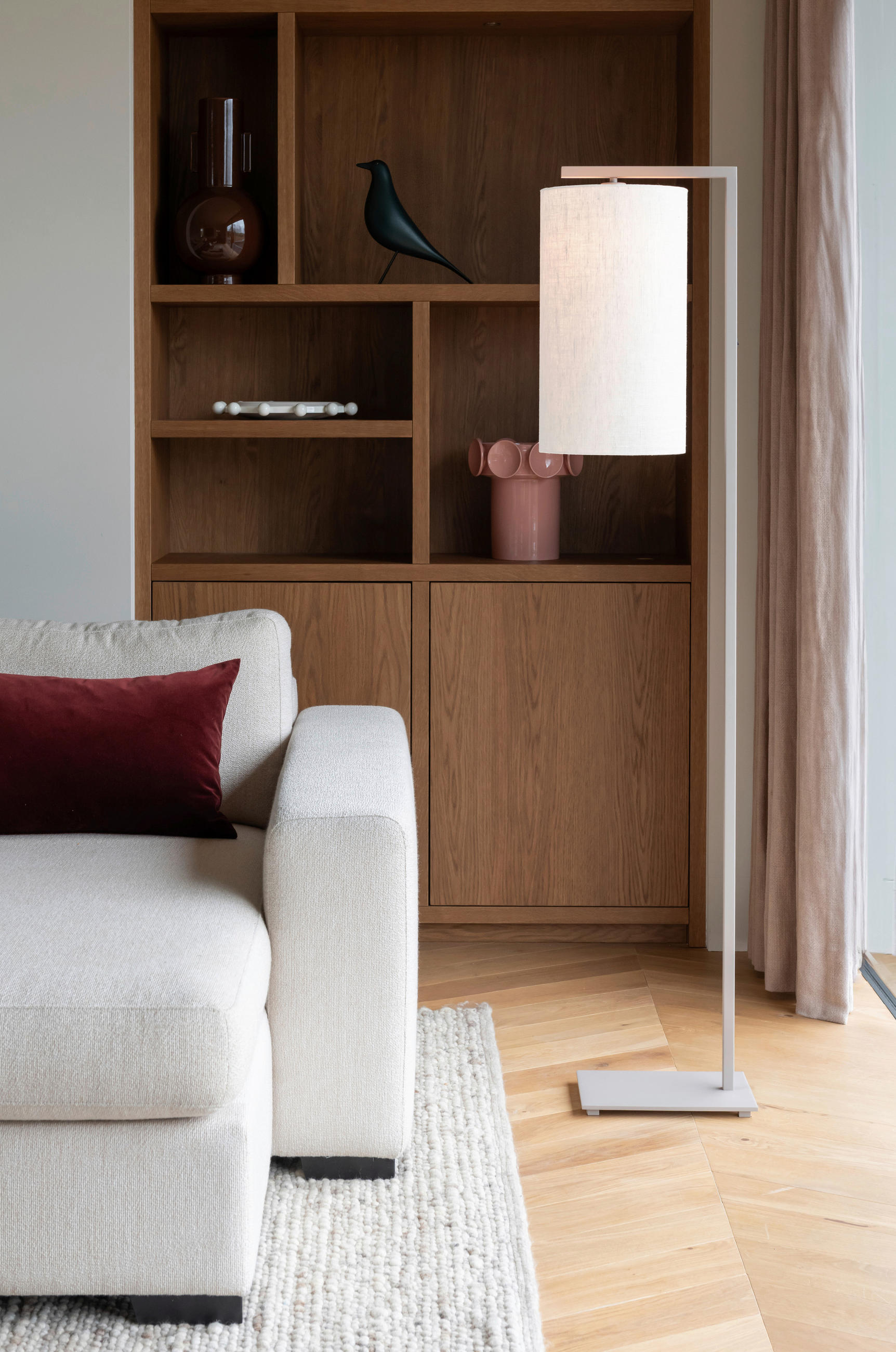 STEHLEUCHTE 30/160 cm    - Schwarz, Design, Metall (30/160cm) - It's about Romi