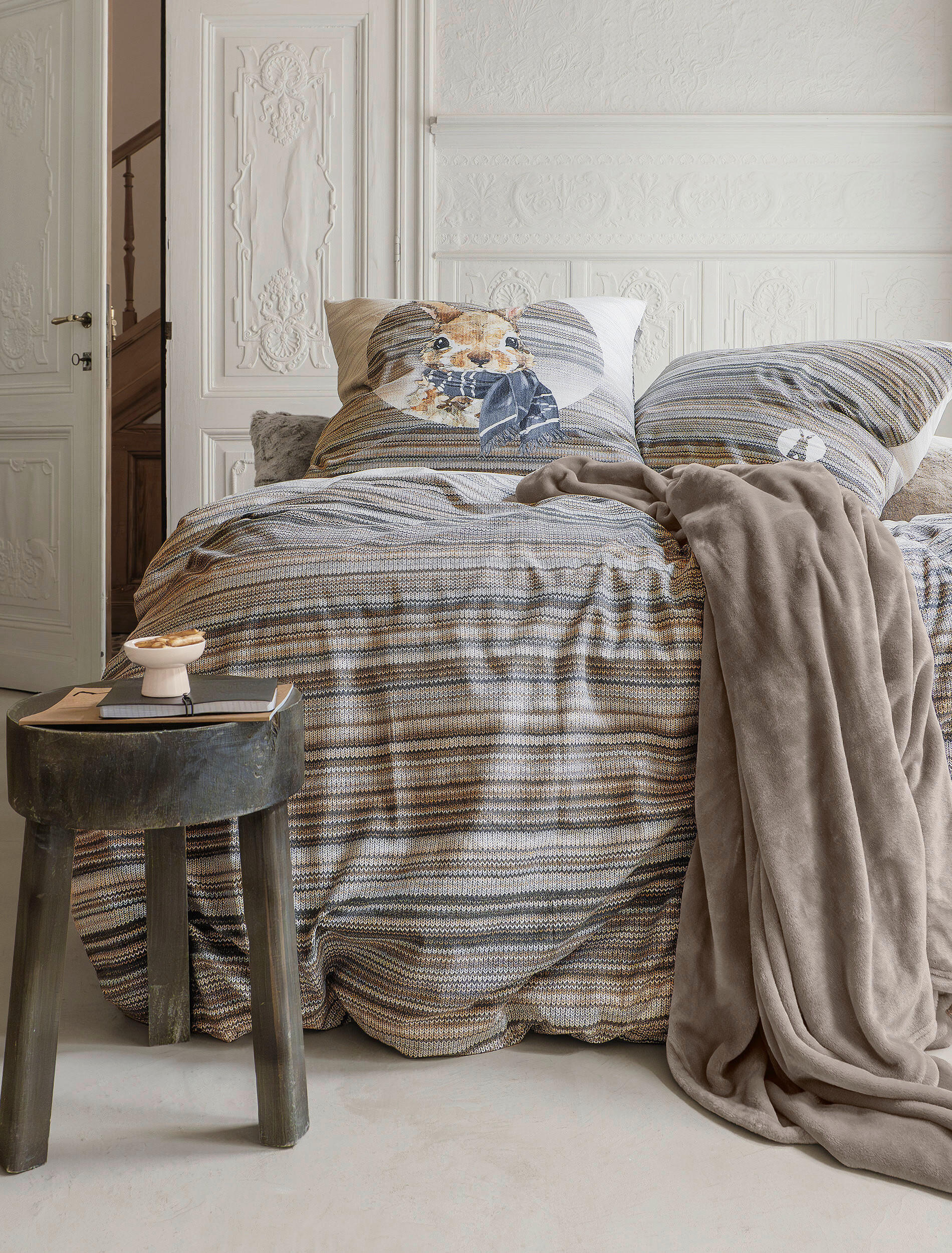BETTWÄSCHE Renforcé 155/220 cm  - Naturfarben, KONVENTIONELL, Textil (155/220cm) - Irisette