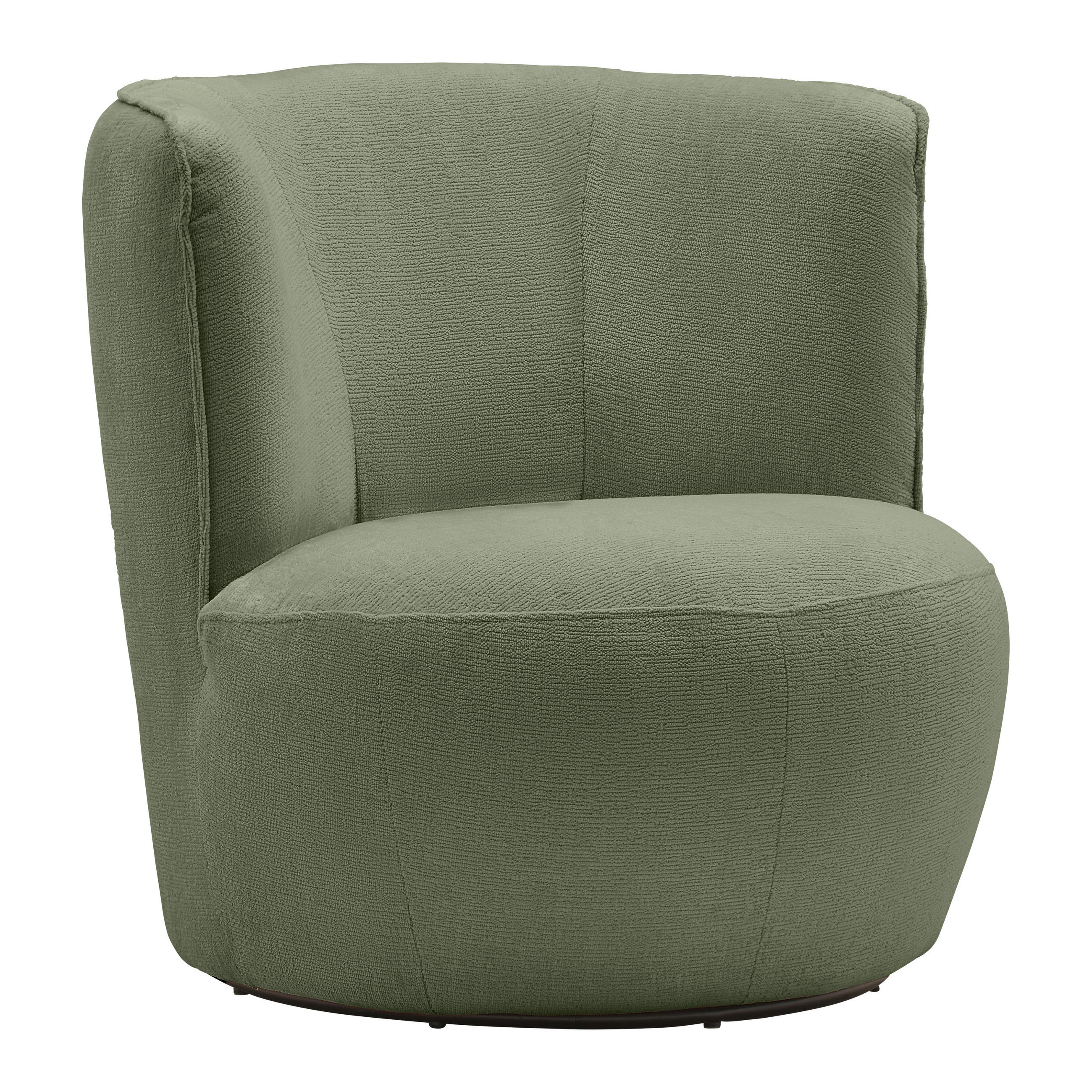 FÅTÖLJ i textil grön  - grön/svart, Modern, metall/textil (77/81/85cm) - MID.YOU