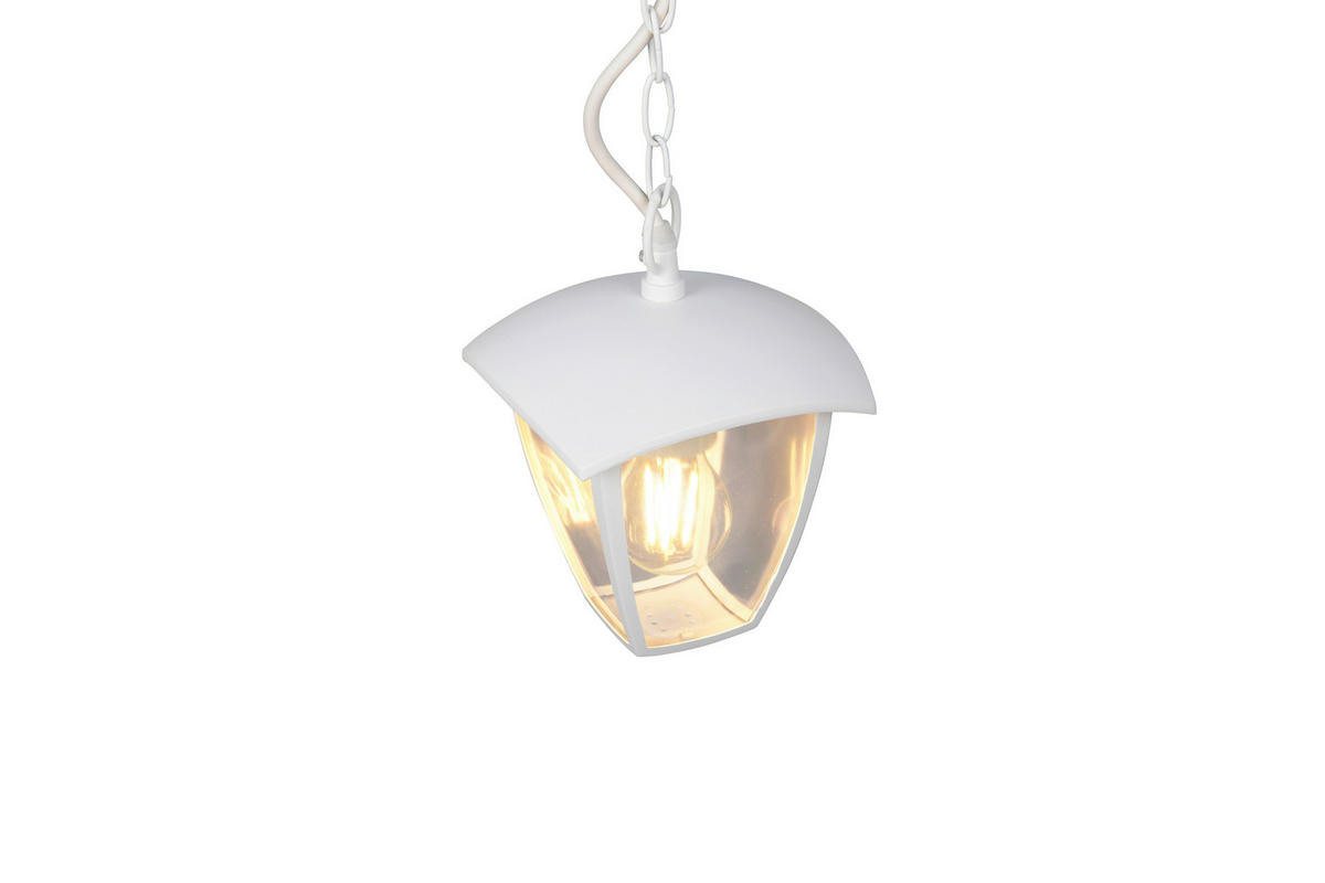 AUßENHÄNGELEUCHTE Venta 17/82/17 cm  - Klar/Weiß, KONVENTIONELL, Kunststoff/Metall (17/82/17cm) - Trio Leuchten