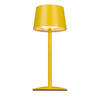 STOLNÍ LAMPA NA BATERIE, 9/22 cm  - žlutá, Basics, kov (9/22cm) - Novel