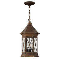 AUSSENHÄNGELEUCHTE - Rotbraun, Basics, Glas/Metall (22.9/51cm) - Elstead Lighting