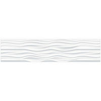 KÜCHENRÜCKWAND  - Hellgrau/Weiß, Basics, Kunststoff/Metall (240/53,7/0,6cm) - Fani