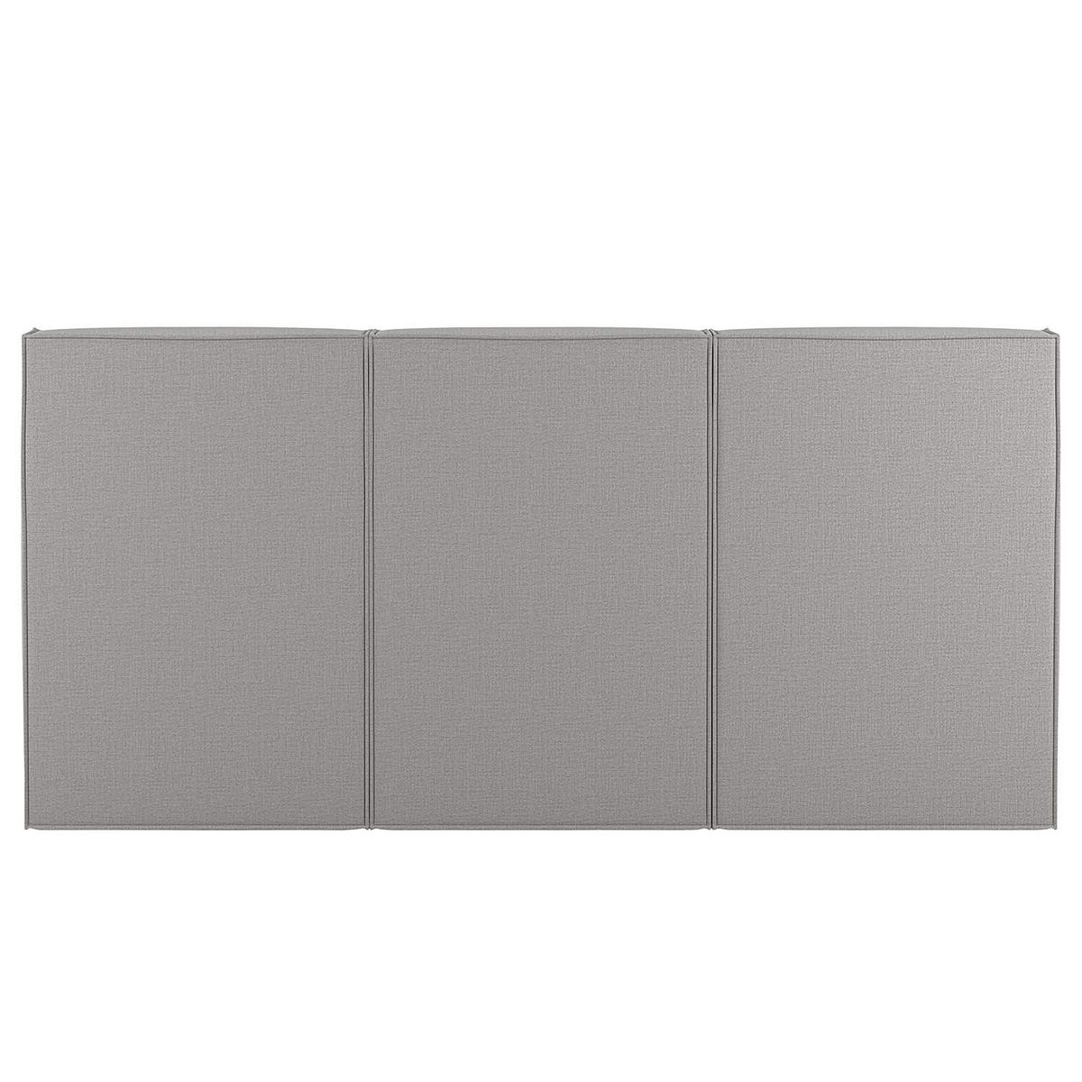 BOXSPRINGBETT 270/200 cm  in Hellgrau  - Hellgrau, Design, Textil (270/200cm) - home24