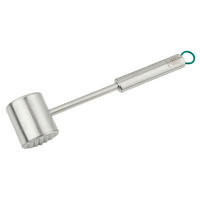 FLEISCHKLOPFER München  - Silberfarben/Grau, Design, Metall (27,5cm) - Chefkoch+Fackelmann