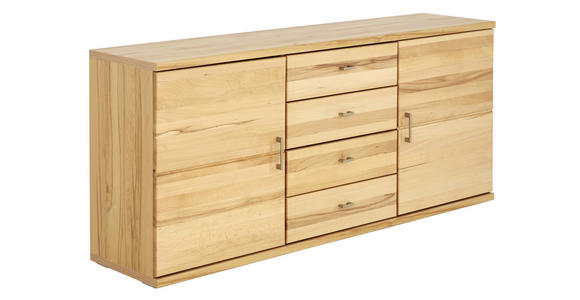 SIDEBOARD 171/74/40,4 cm - Silberfarben/Buchefarben, KONVENTIONELL, Holz/Holzwerkstoff (171/74/40,4cm) - Cantus