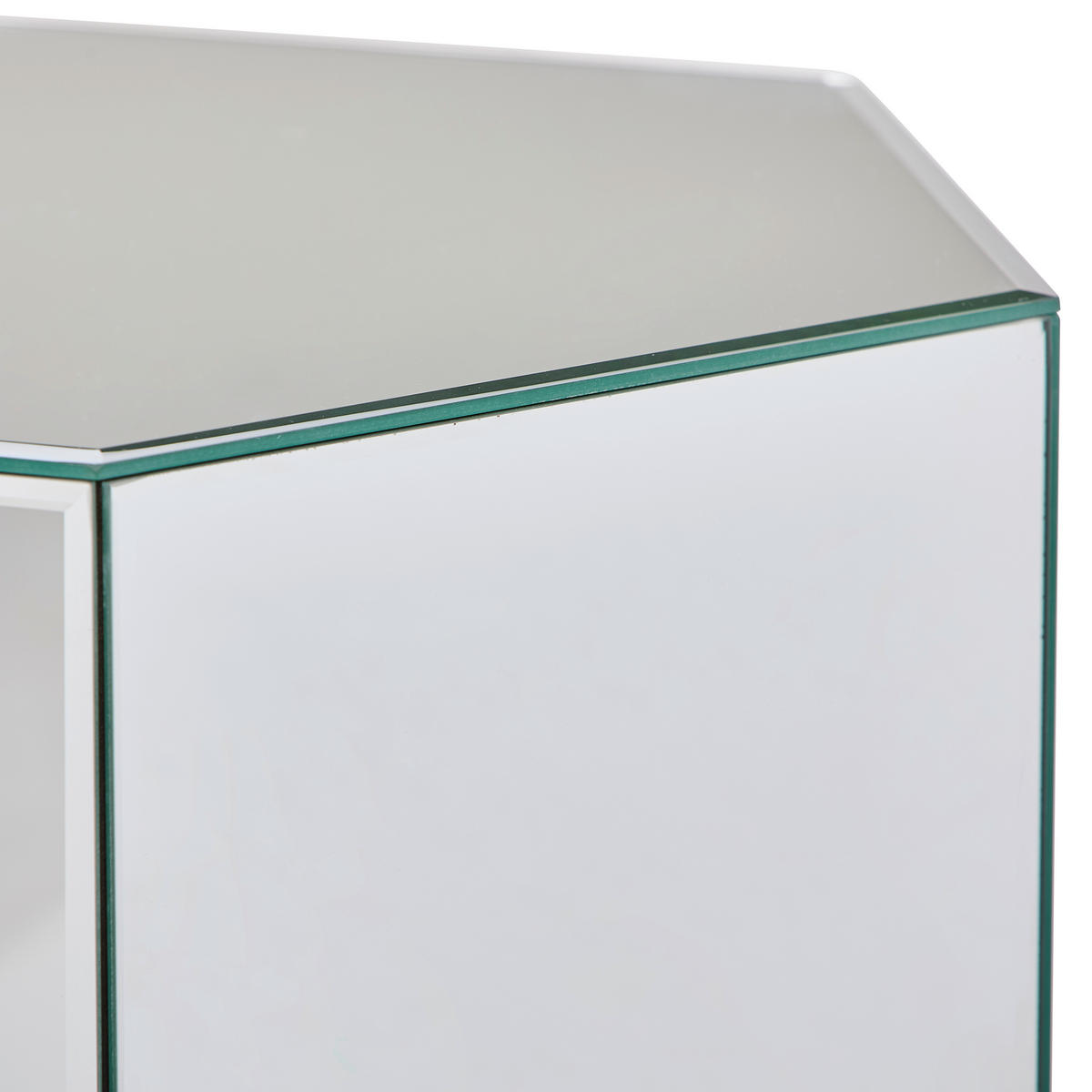 BLUMENTISCH Glas, Holzwerkstoff  - Klar, Design, Glas/Holzwerkstoff (40/48/40cm) - MID.YOU