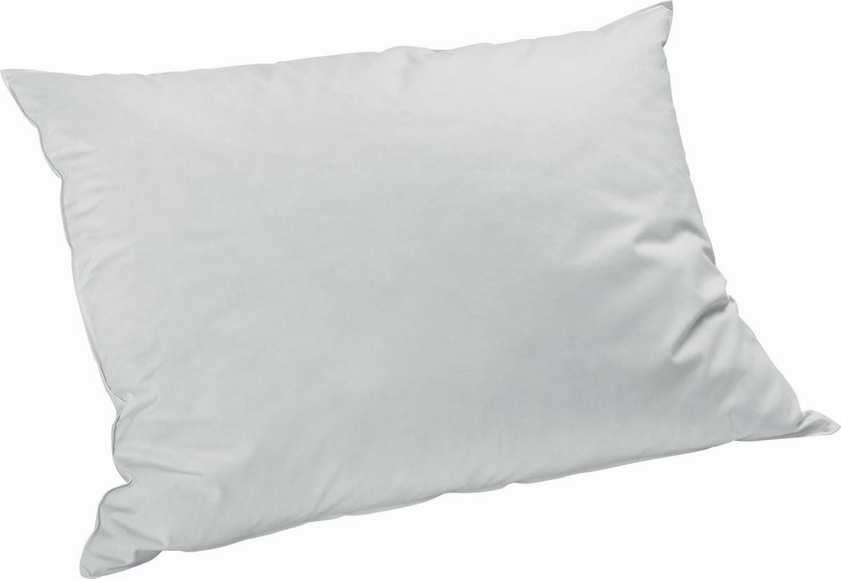 3-KAMMER-KISSEN 65/100 cm  - Weiss/Creme, Basics, Textil (65/100cm) - Bio:Vio