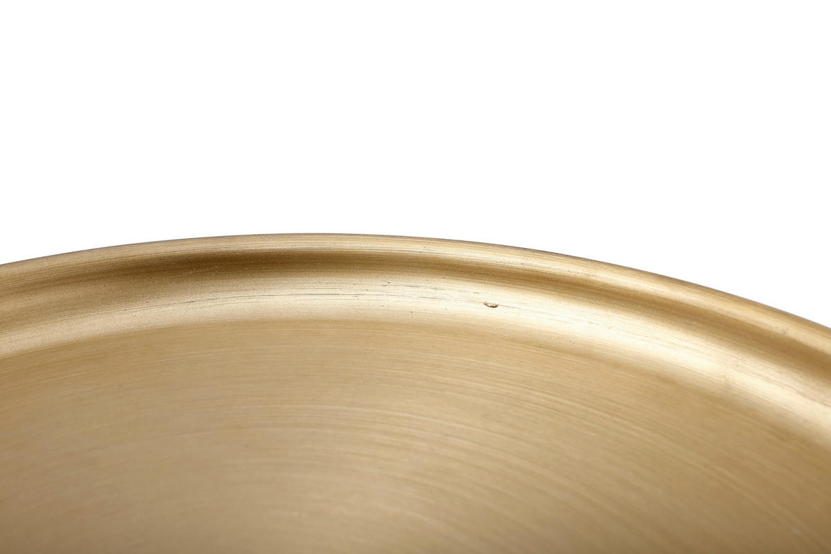 BEISTELLTISCH in Metall  - Goldfarben/Altrosa, Design, Metall (31,5/46,5cm) - Kayoom