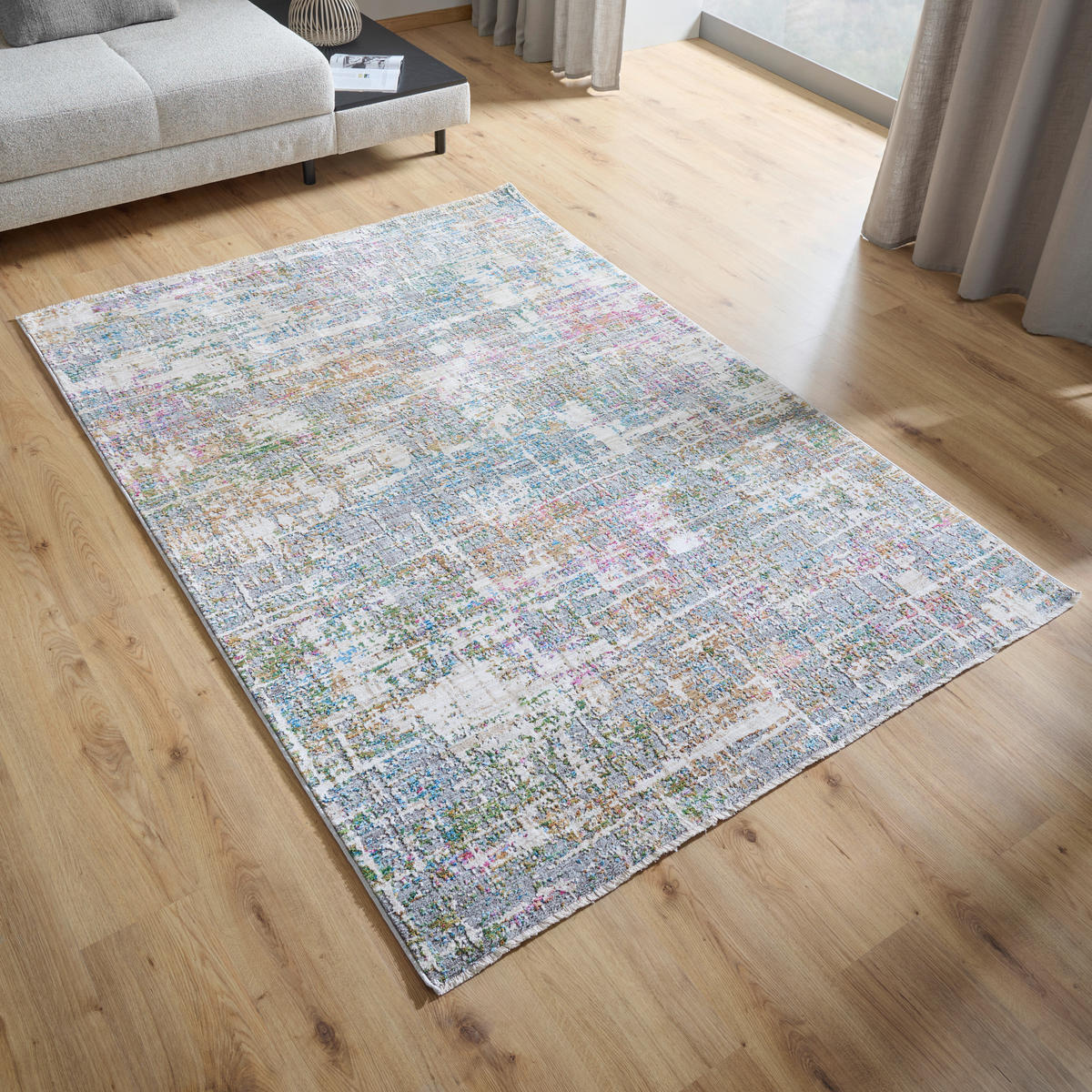 VINTAGE-TEPPICH 80/150 cm Valencia Multicolor  - Multicolor, Design, Kunststoff/Textil (80/150cm) - Novel