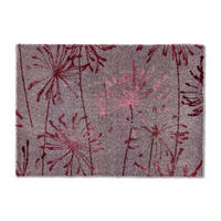 FUSSMATTE  50/70 cm  Grau, Rosa, Pink  Abstraktes  - Pink/Rosa, KONVENTIONELL, Textil (50/70cm) - Schöner Wohnen