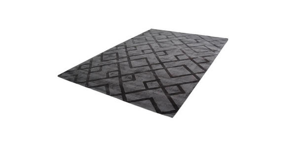 WEBTEPPICH 160/230 cm Anthrazit, Grau  - Anthrazit/Grau, Basics, Textil (160/230cm) - Novel