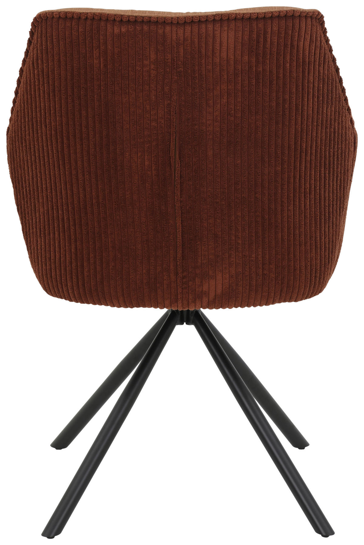 ARMLEHNSTUHL  in Stahl Flachgewebe  - Schwarz/Kupferfarben, MODERN, Textil/Metall (56/89/61cm) - Boxxx
