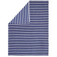 WOHNDECKE 130/170 cm  - Blau/Ecru, Basics, Textil (130/170cm) - Novel