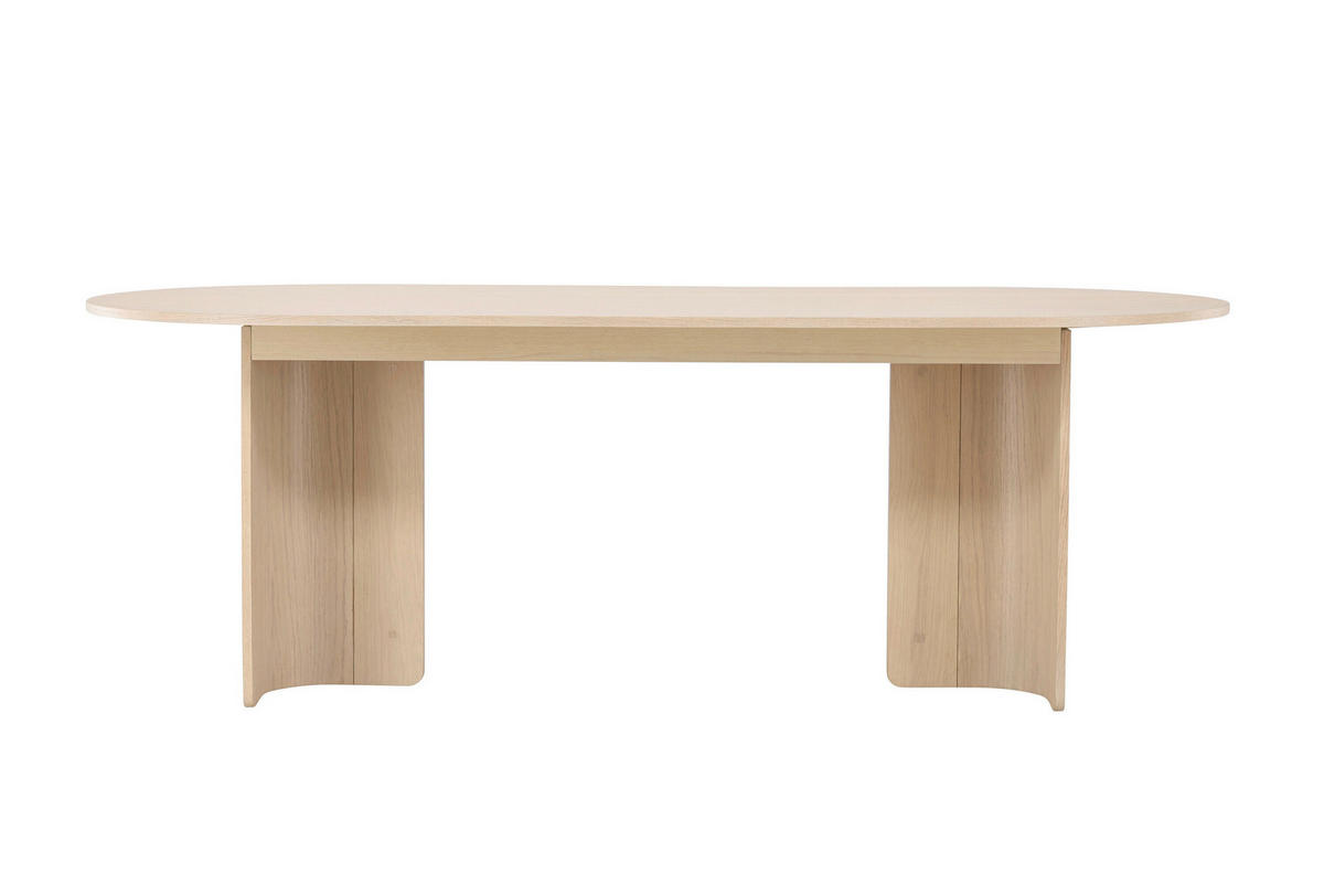 ESSTISCH in Holz 220/100/75 cm   - Weiß, MODERN, Holz (220/100/75cm) - Livetastic