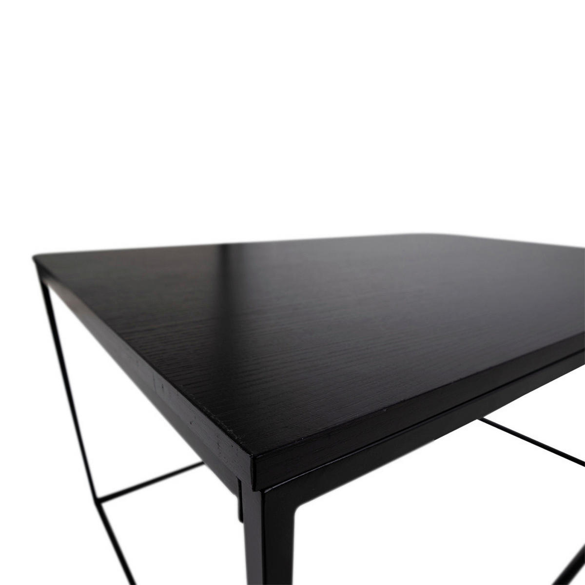 COUCHTISCH in Holzwerkstoff 90/60/45 cm  - Schwarz, Design, Holzwerkstoff/Metall (90/60/45cm) - MID.YOU