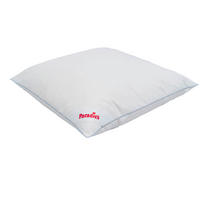 KOPFKISSEN 80/80 cm LAVEA Gänsedaunen, Gänsefedern  - Weiß, Basics, Textil (80/80cm) - Paradies