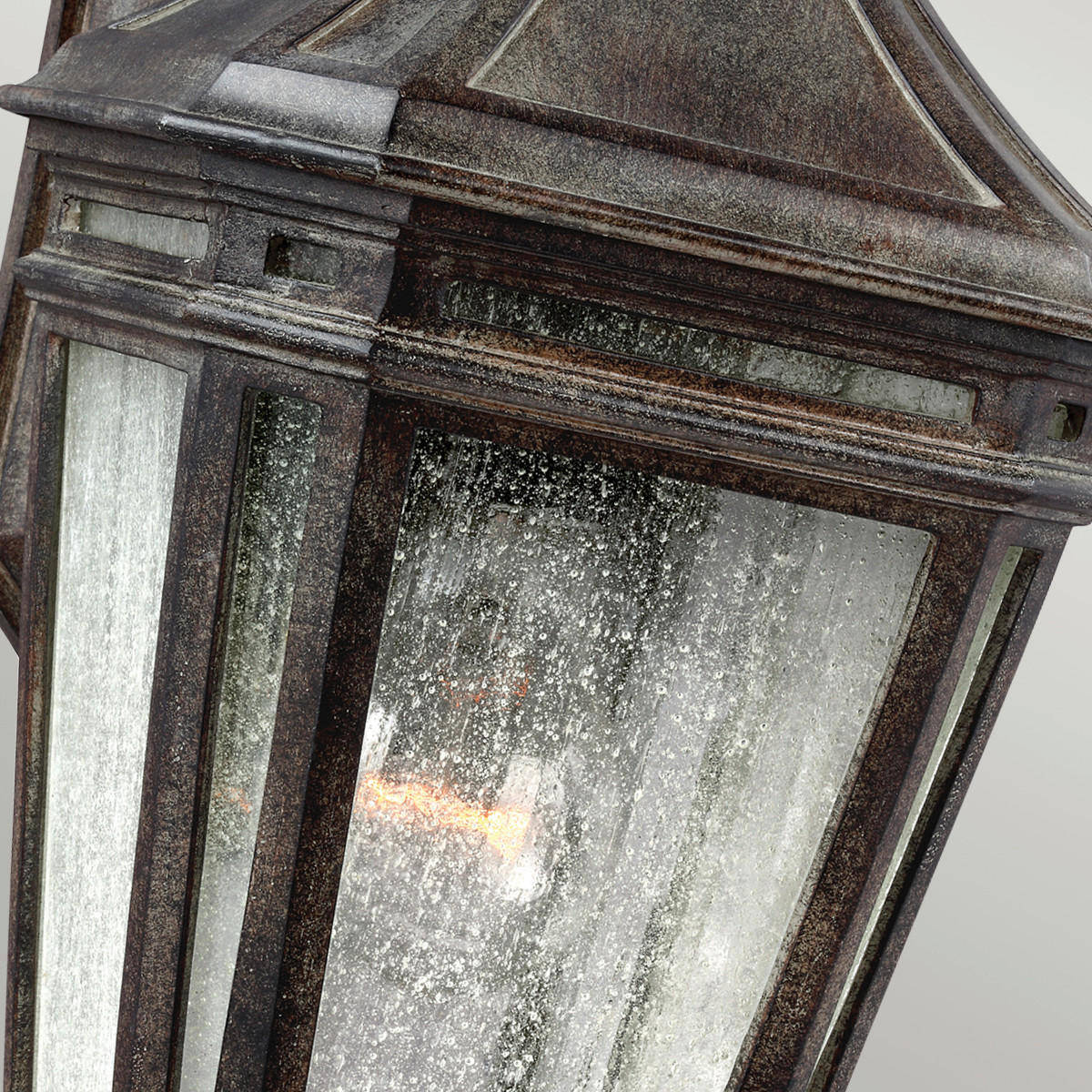 VÄGGLAMPA FÖR UTOMHUS - mörkbrun, Klassisk, metall (17,1/20,6/29,7cm) - Elstead Lighting