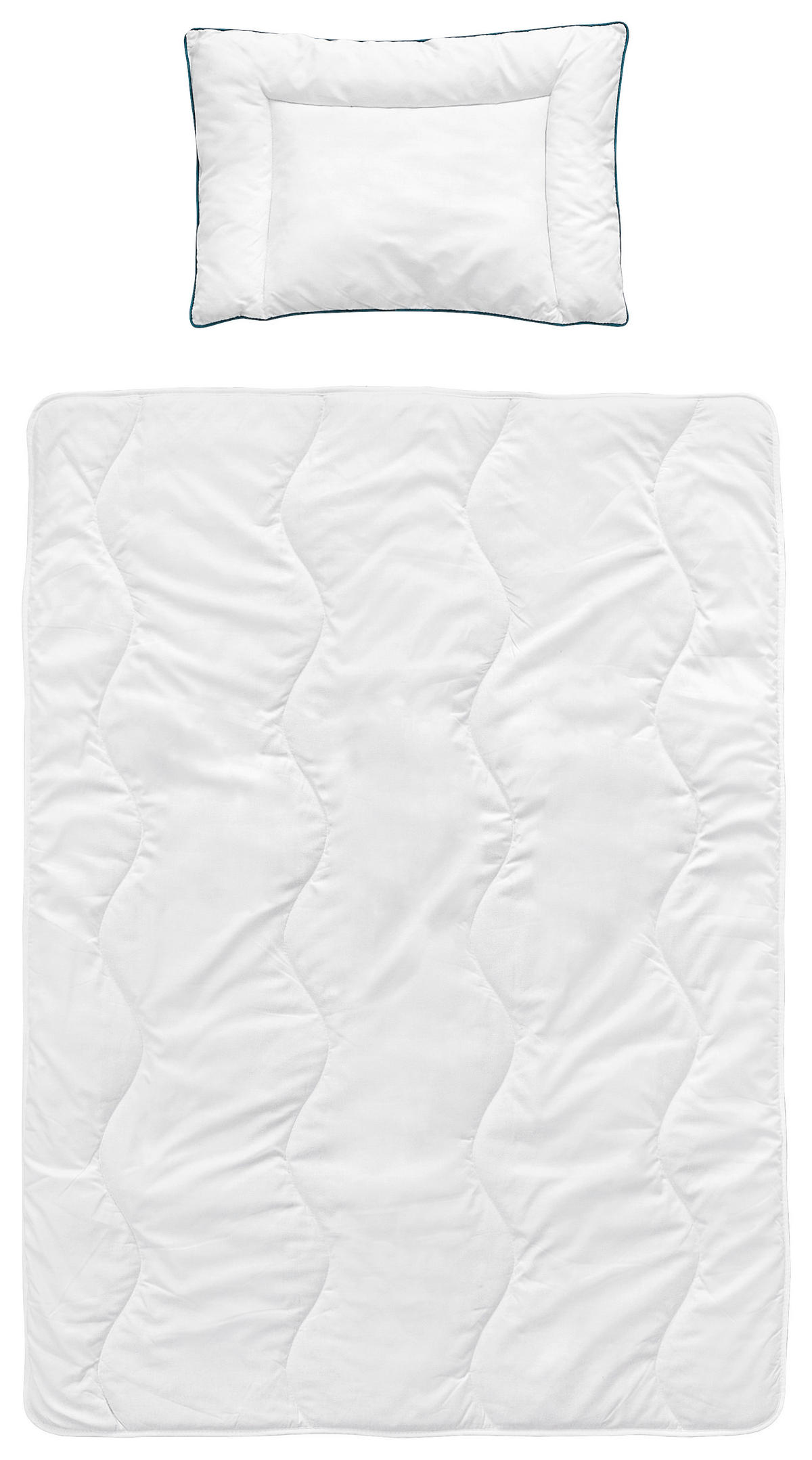 KINDERBETTSET 100/135 cm  - Weiß, Basics, Textil (100/135cm) - Patinio