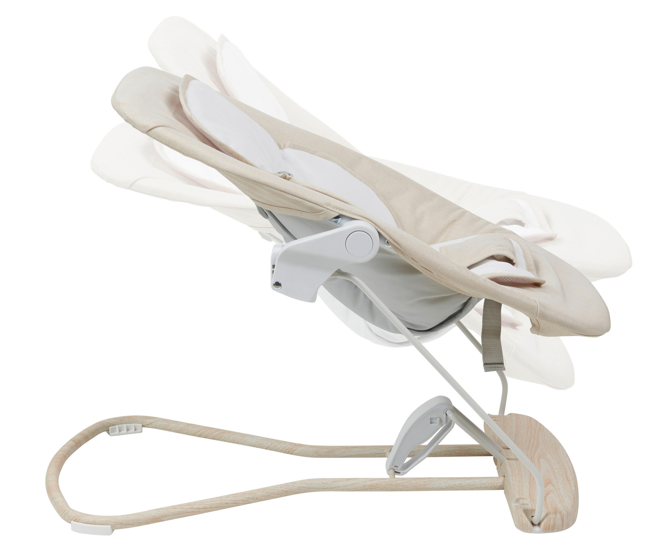 HOUPÁTKO PRO MIMINKO - béžová, Basics, kov/textil (66/45/48-58cm) - My Baby Lou