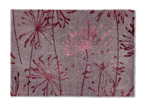 FUßMATTE  67/100 cm  Grau, Rosa, Pink  - Pink/Rosa, KONVENTIONELL, Textil (67/100cm) - Schöner Wohnen