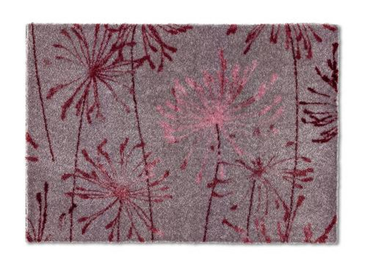 FUßMATTE  67/100 cm  Grau, Rosa, Pink  - Pink/Rosa, KONVENTIONELL, Textil (67/100cm) - Schöner Wohnen