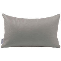OUTDOOR-KISSEN Raute  - Hellgrau, Basics, Textil (35/55cm) - Stern