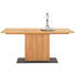 ESSTISCH Asteiche massiv Buchefarben, Schwarz - Buchefarben/Schwarz, Design, Holz/Stein (170/95/76cm) - CASSANDO