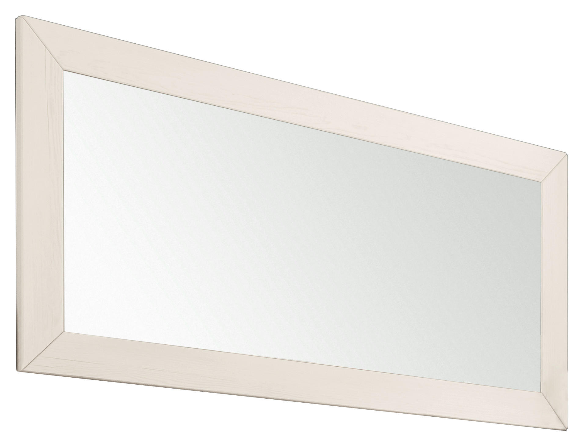 WANDSPIEGEL 100/70/2 cm in - Weiß, Design, Holzwerkstoff (100/70/2cm) - SetOne by Musterring