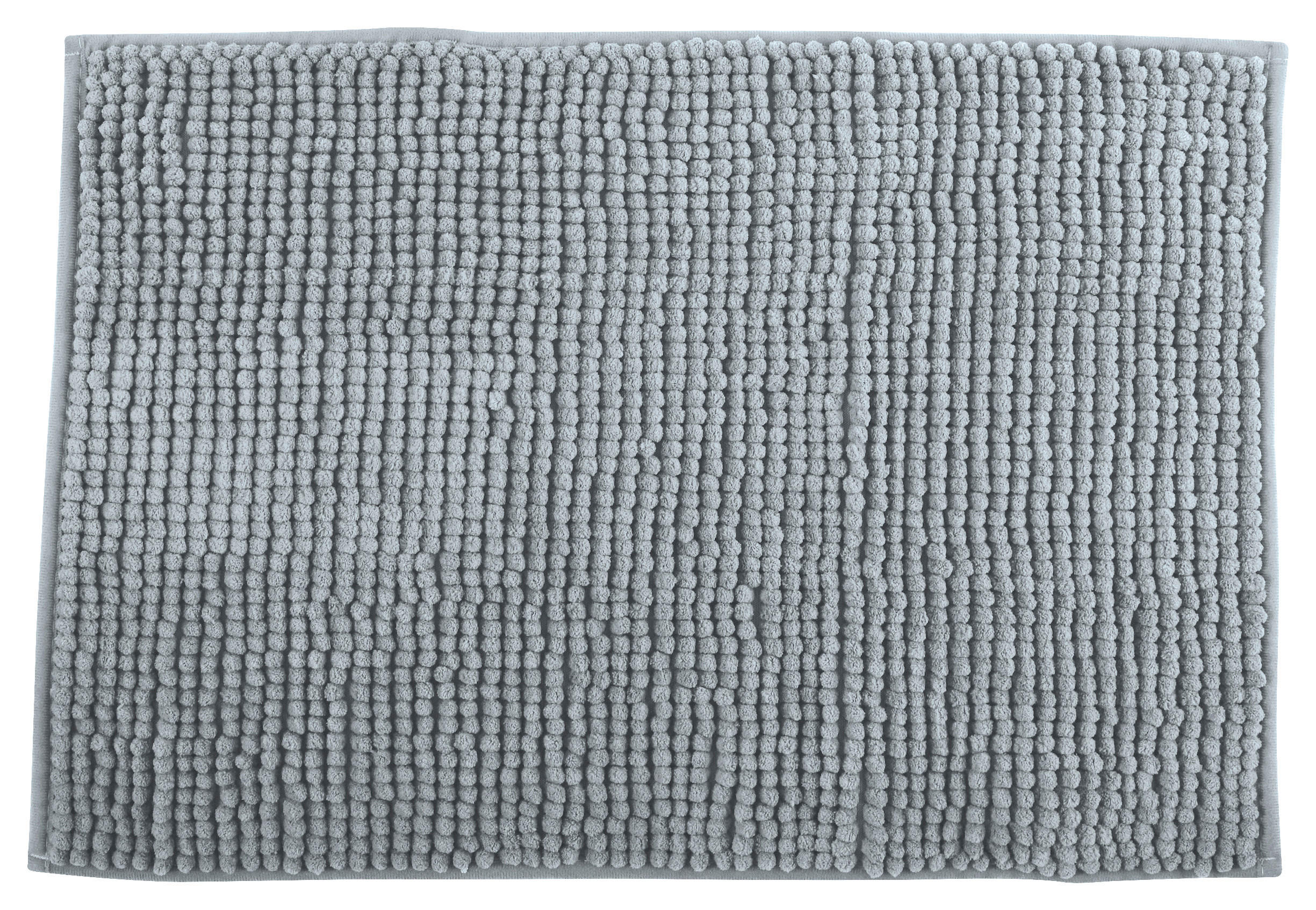 BADTEPPICH Grau 50/80 cm  - Grau, KONVENTIONELL (50/80cm) - Spirella