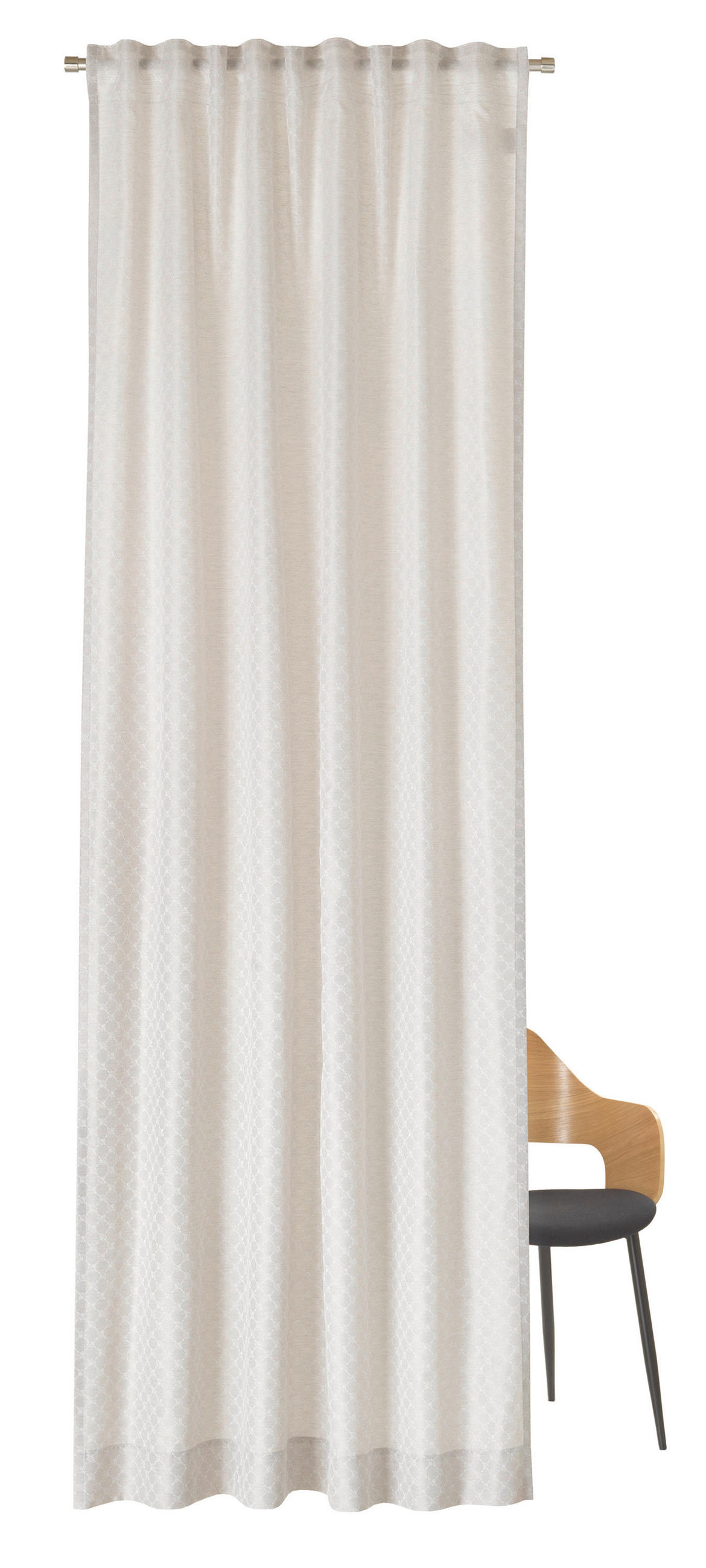 FERTIGVORHANG blickdicht  - Naturfarben, Design, Textil (130/250cm) - Joop!