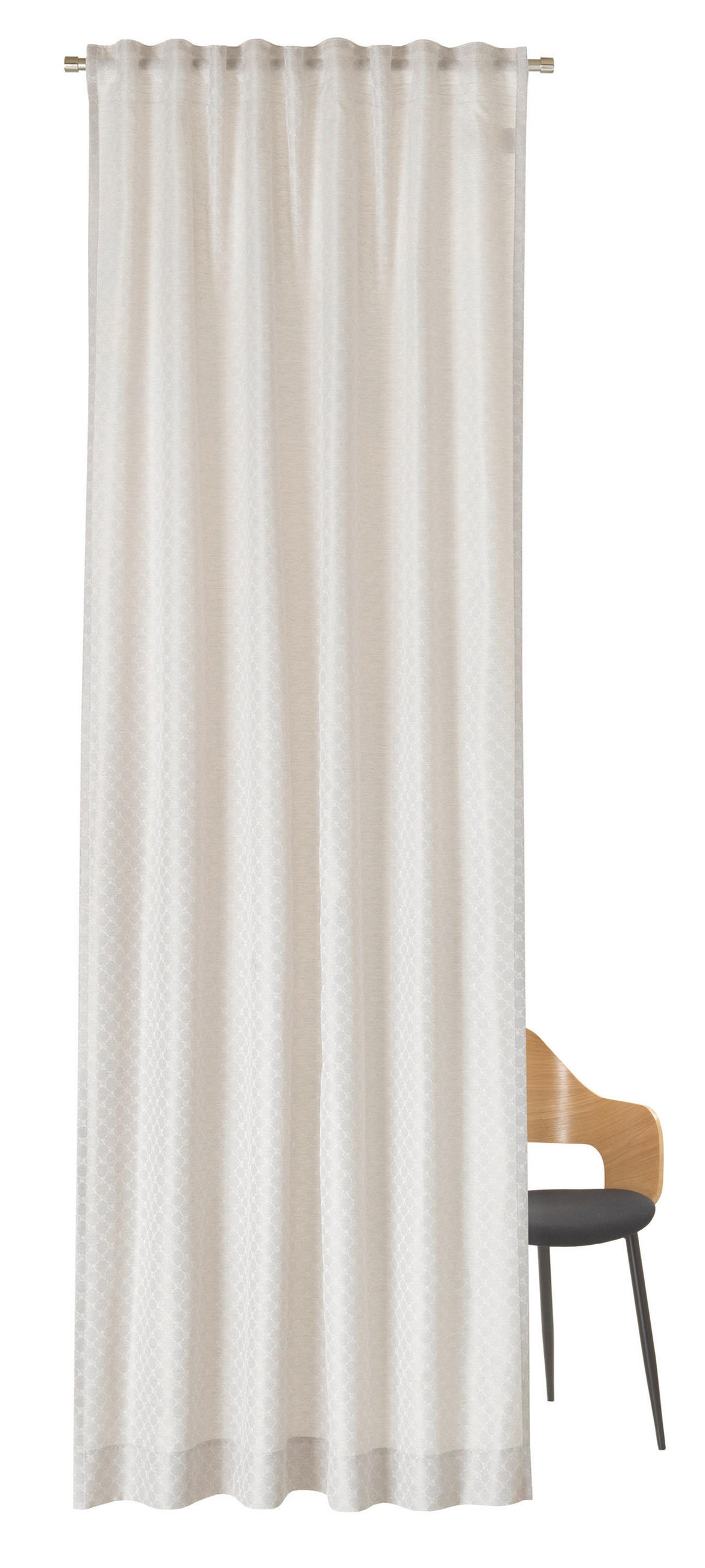FERTIGVORHANG blickdicht  - Naturfarben, Design, Textil (130/250cm) - Joop!