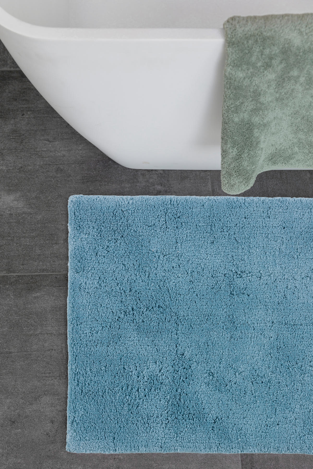 BADTEPPICH Hellblau 40/60 cm  - Hellblau, Basics, Textil (40/60cm) - Schöner Wohnen